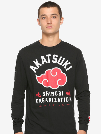 akatsuki hoodie hot topic